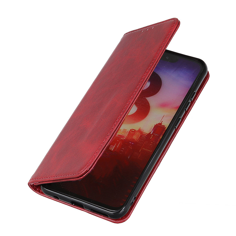 Split Leather Phone Case for Nokia G22 , Anti-drop Wallet Flip Stand Phone Cover
