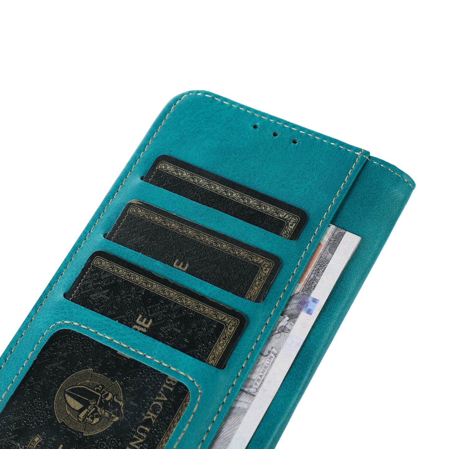 For Nokia G22 Anti-Scratch Phone Wallet Case Calf Texture Stand Leather Cell Phone Cover