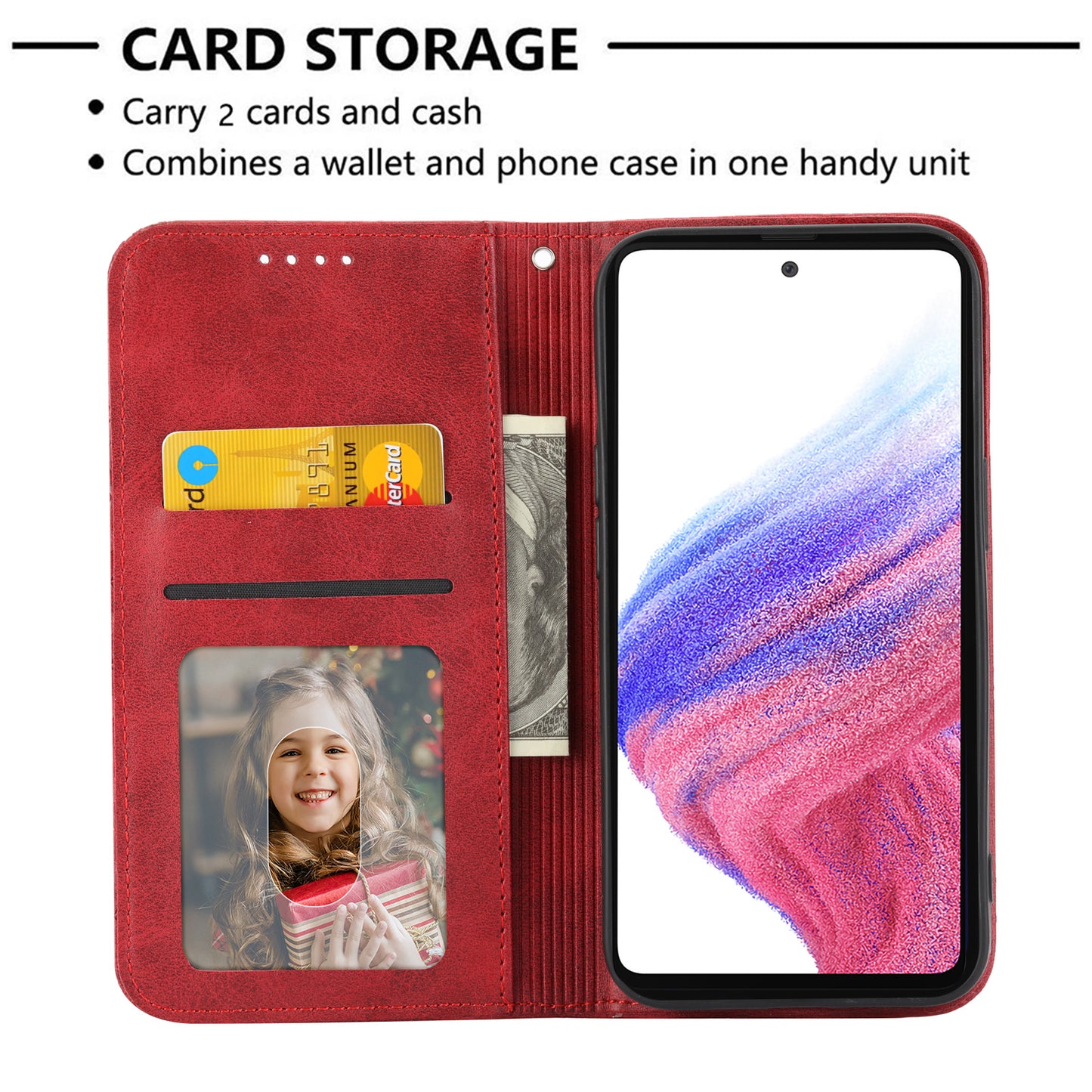 For Samsung Galaxy M14 5G Imprinted Rhombus Pattern Phone Shell Calf Texture PU Leather Stand Phone Case
