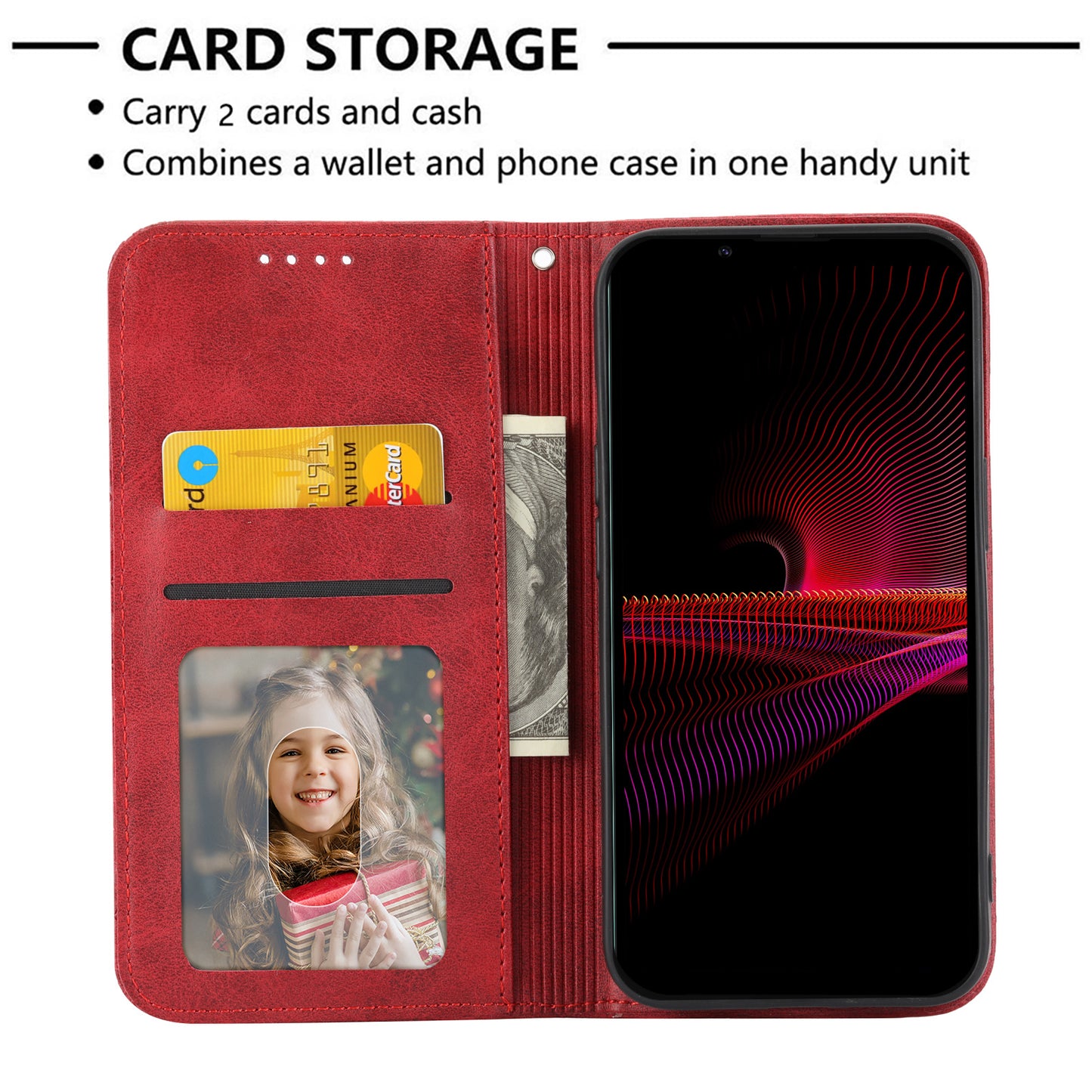 Calf Texture Phone Case for Sony Xperia 1 V , Imprinted Rhombus Pattern PU Leather Stand Phone Cover