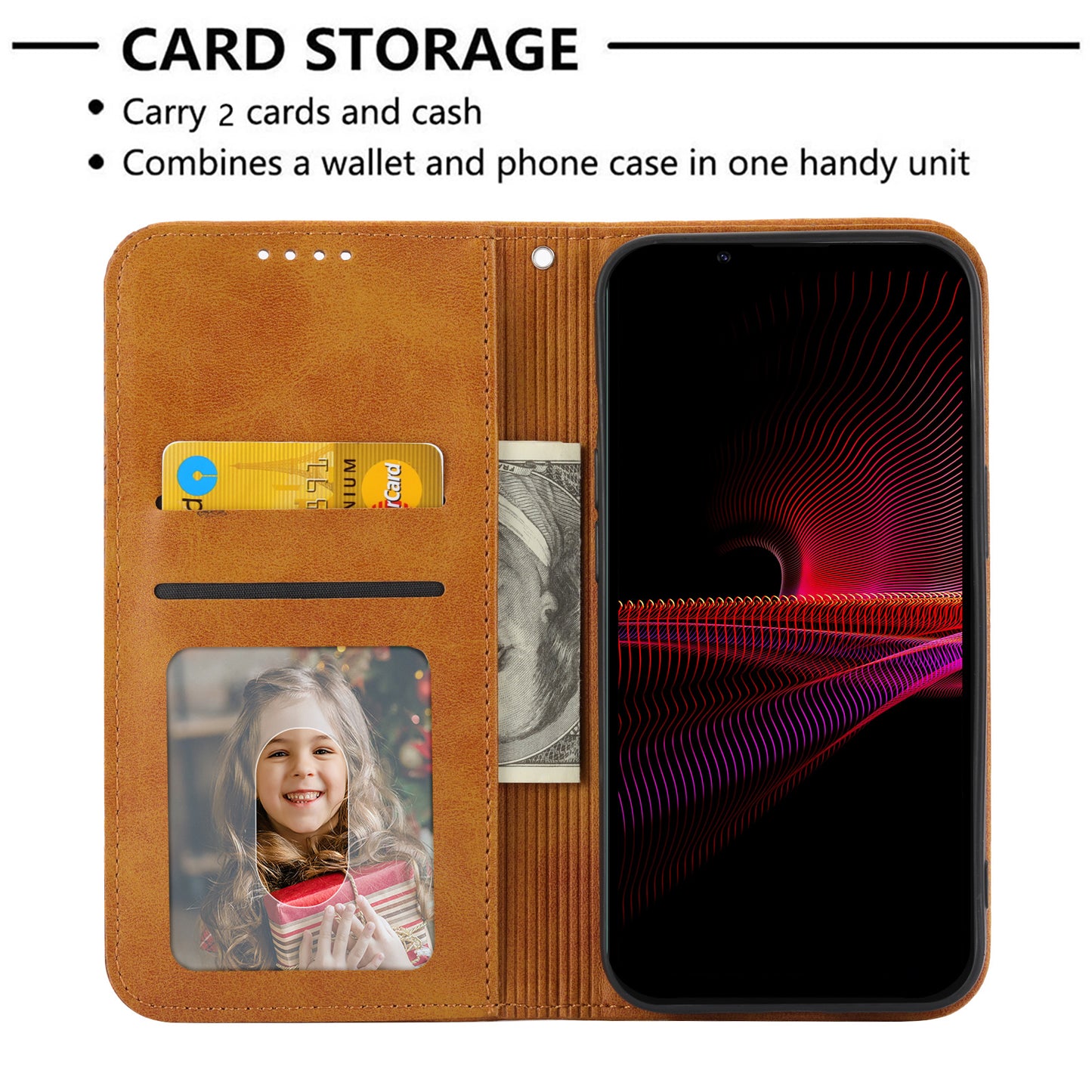 Calf Texture Phone Case for Sony Xperia 1 V , Imprinted Rhombus Pattern PU Leather Stand Phone Cover