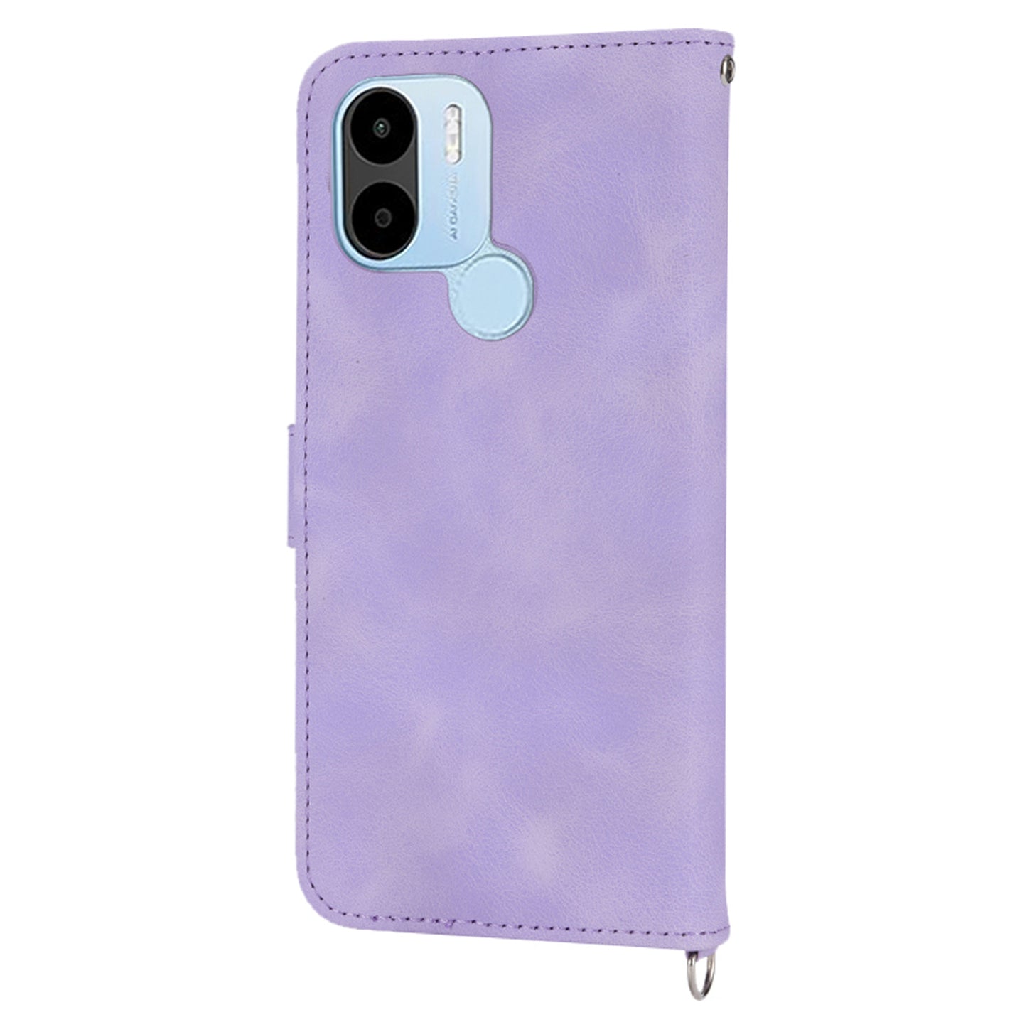 For Xiaomi Poco C50 4G / Redmi A1+ 4G / A2+ 4G Shockproof Wallet Phone Case Flower Imprinted Leather Cover