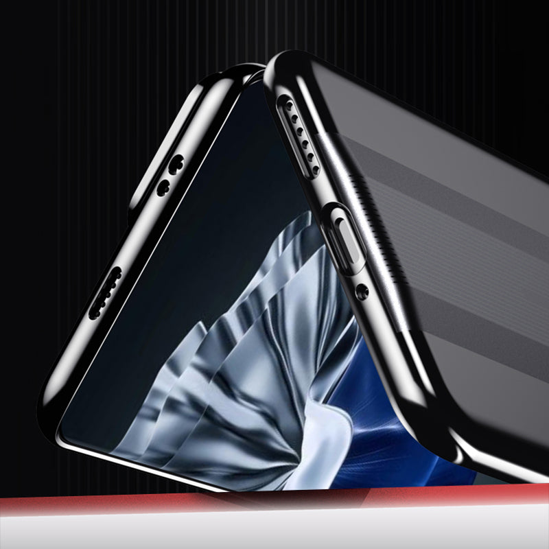 Shockproof Phone Back Case for Huawei P60 Pro Electroplated Hard PC Anti-drop Protective Cover