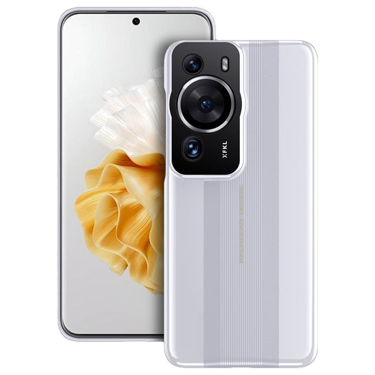 Shockproof Phone Back Case for Huawei P60 Pro Electroplated Hard PC Anti-drop Protective Cover