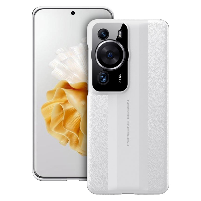 Phone Case for Huawei P60 Pro PU Leather PC Case Anti-Scratch Protective Cell Phone Cover