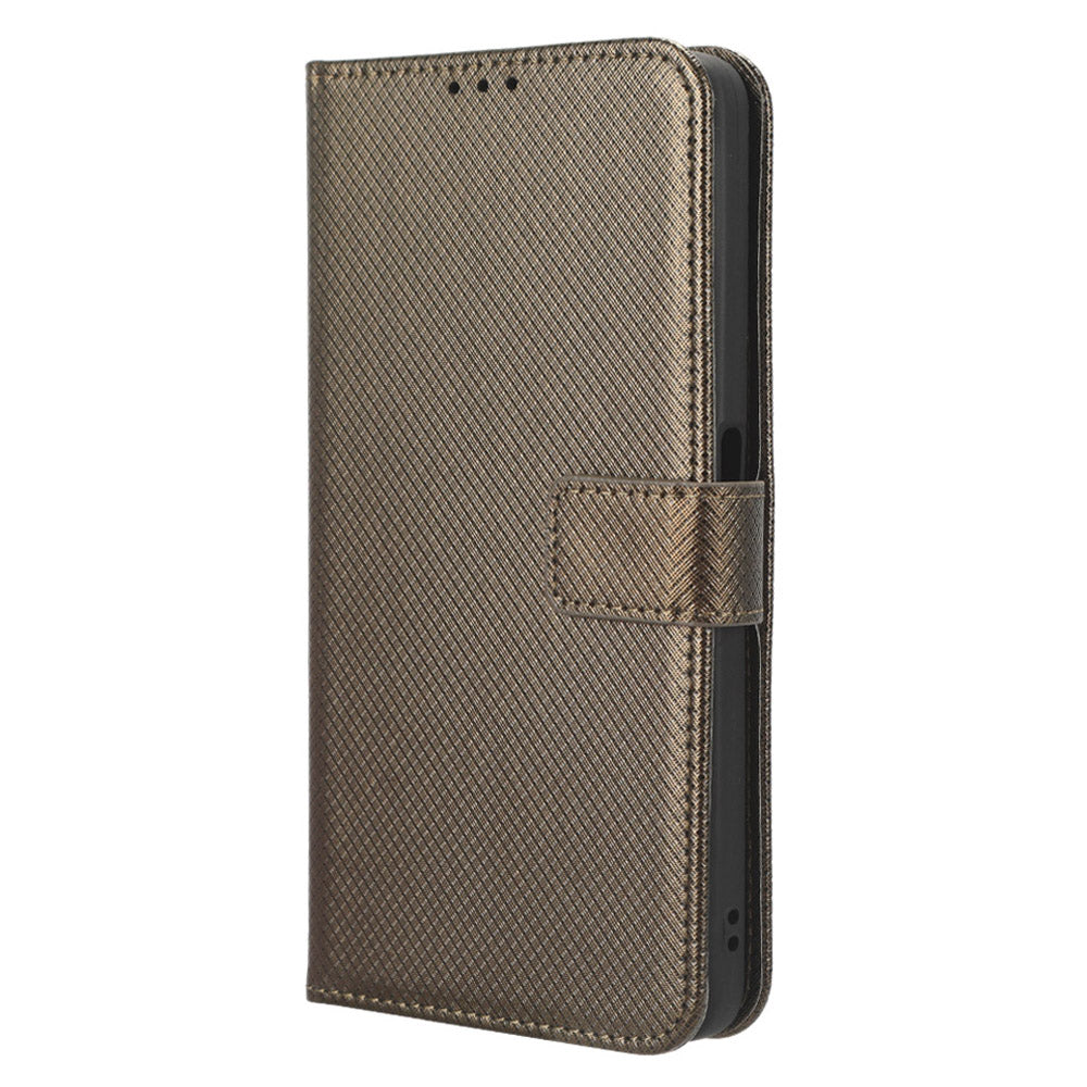 For OnePlus Nord CE 3 Lite 5G / Nord N30 5G Phone Case Wallet Stand Diamond Texture Phone Leather Cover