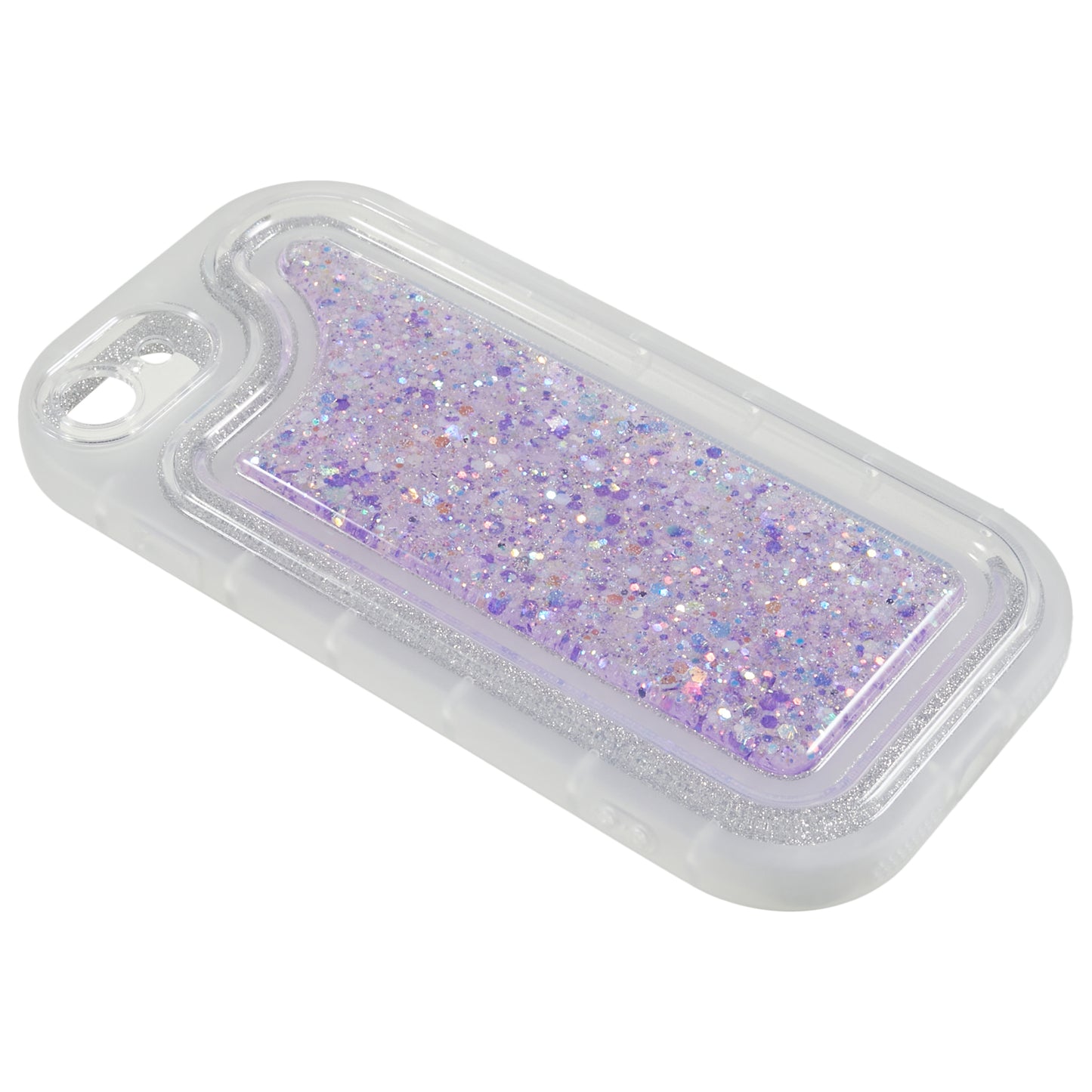 Glitter Phone Case for iPhone 7  / 8 4.7 inch / SE (2020) / (2022) , Soft TPU Epoxy Shockproof Cover