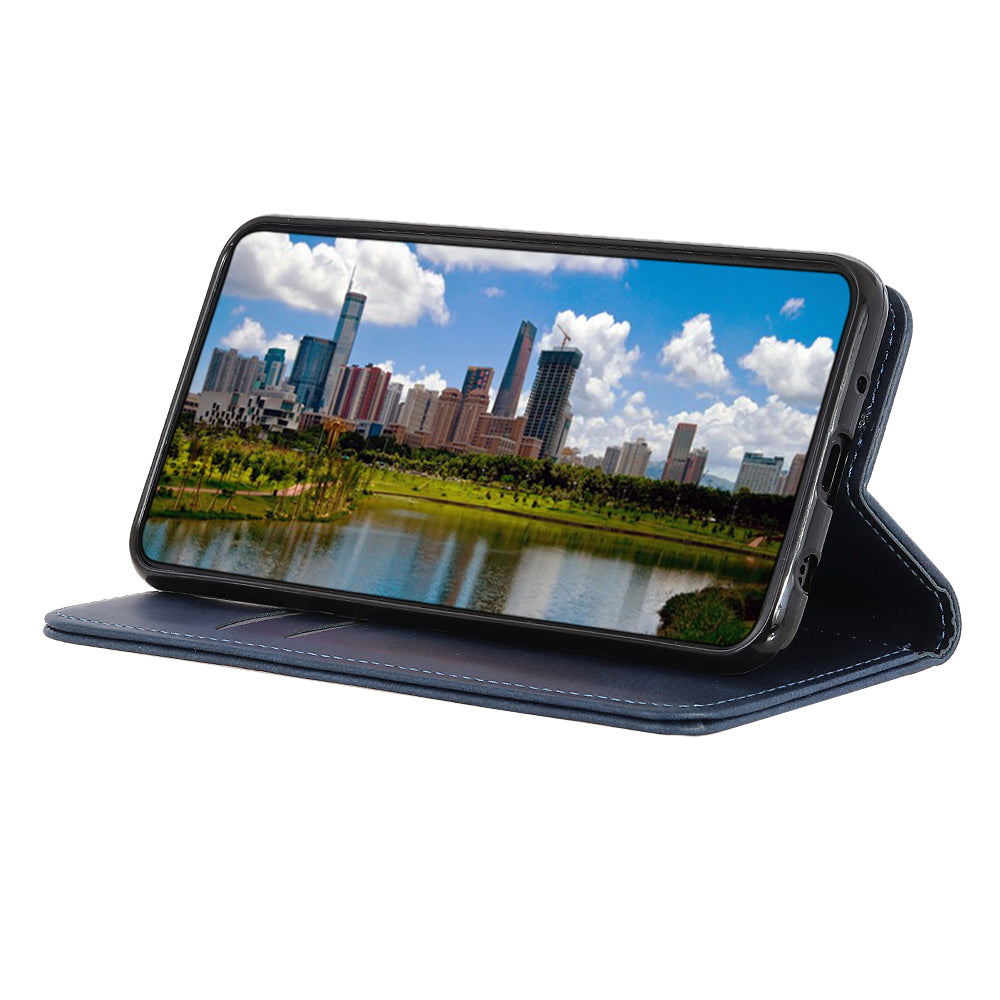 For Xiaomi Redmi Note 12 Turbo / Poco F5 5G Split Leather Stand Phone Case Anti-drop Wallet Phone Cover