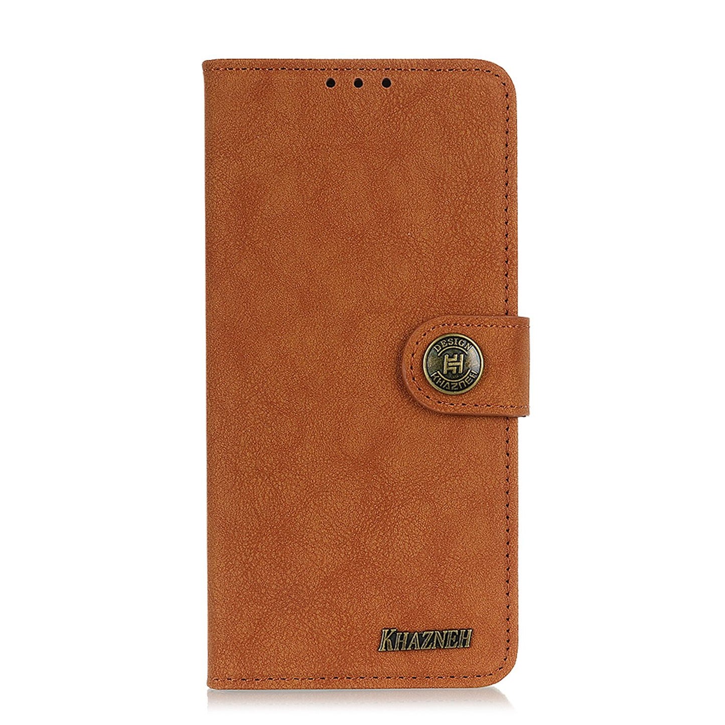 KHAZHEN For Xiaomi Redmi Note 12 Turbo / Poco F5 5G Stitching Retro Phone Case Split Leather Wallet Protective Stand Cover