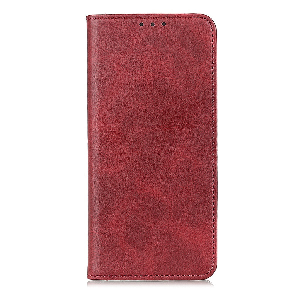 Protective Phone Case for Nokia C32 , Magnetic Auto Closing Split Leather Wallet Stand Phone Cover