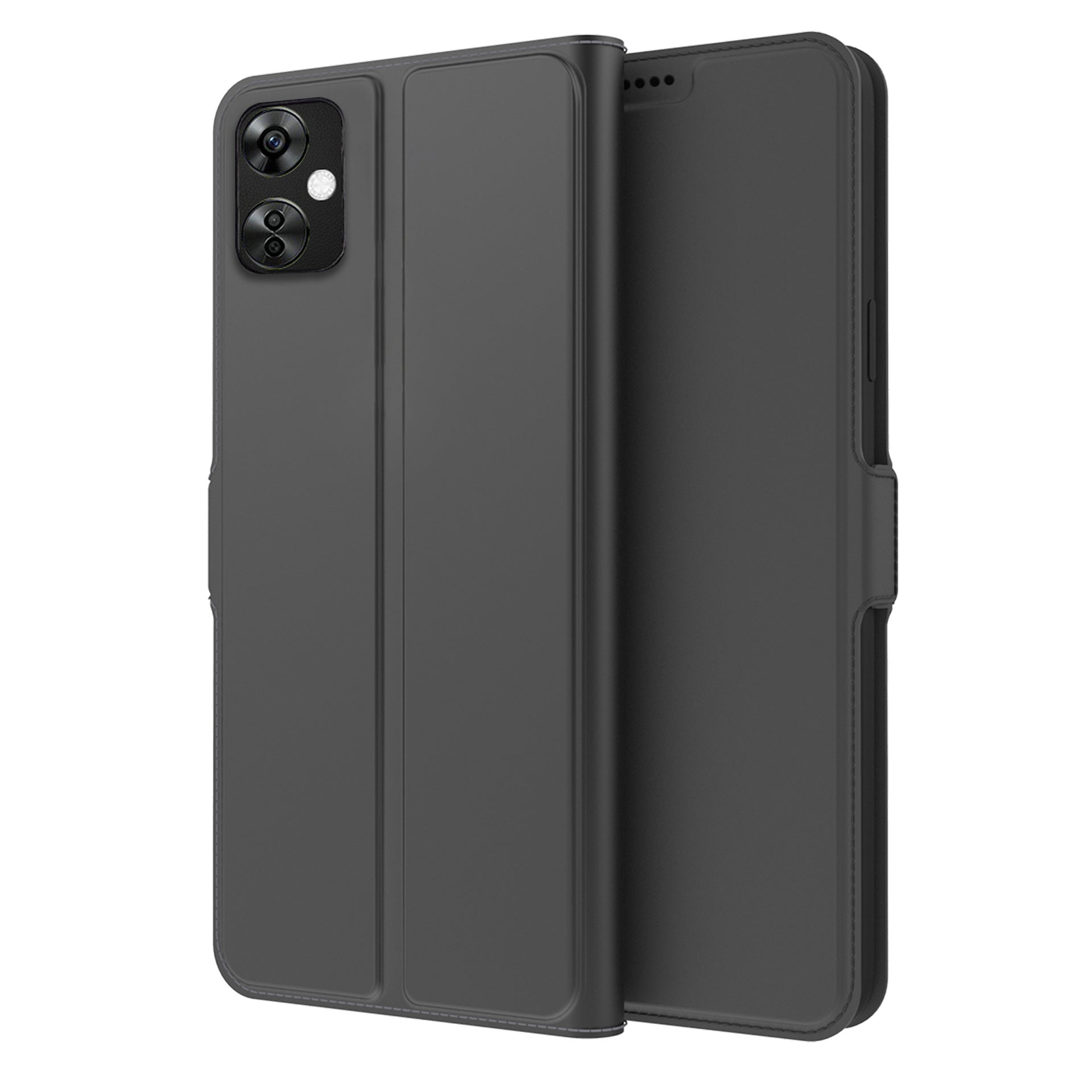 For OnePlus Nord CE 3 Lite 5G / Nord N30 5G PU Leather Card Slot Case Stand Flip Phone Cover