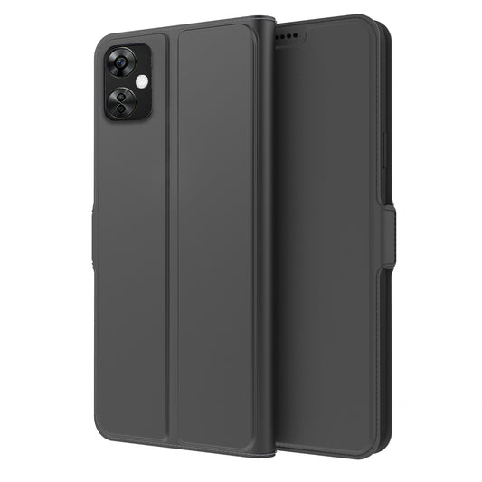 For OnePlus Nord CE 3 Lite 5G / Nord N30 5G PU Leather Card Slot Case Stand Flip Phone Cover