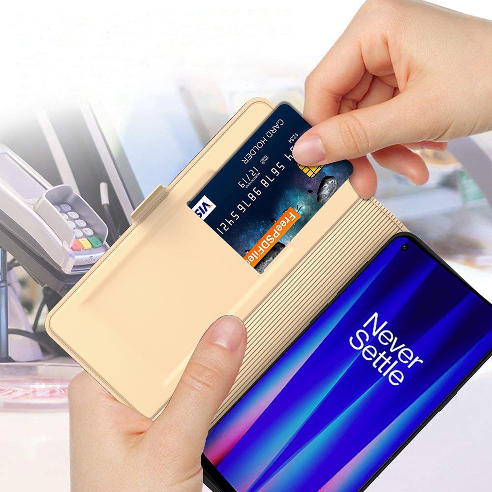 For OnePlus Nord CE 3 Lite 5G / Nord N30 5G PU Leather Card Slot Case Stand Flip Phone Cover