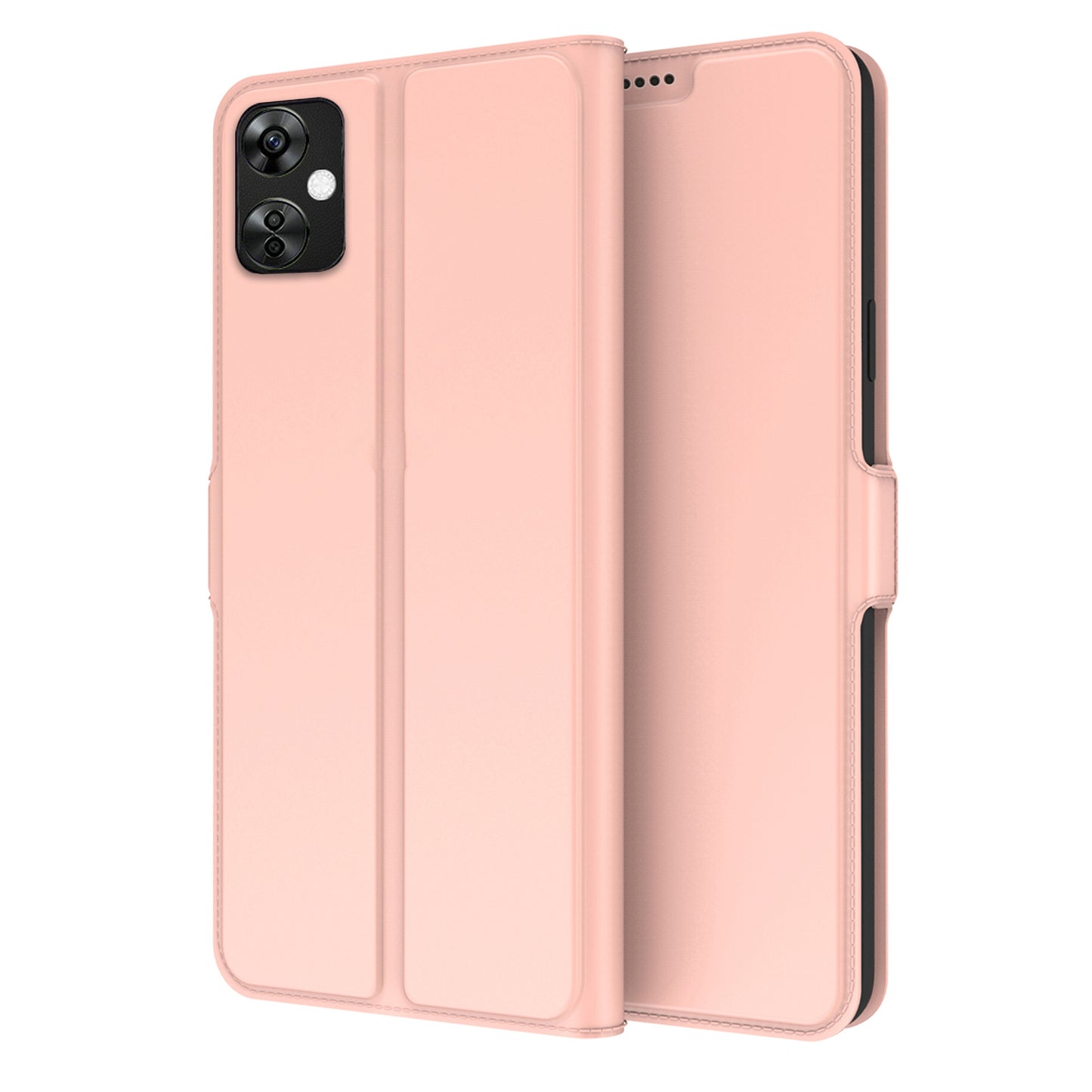 For OnePlus Nord CE 3 Lite 5G / Nord N30 5G PU Leather Card Slot Case Stand Flip Phone Cover