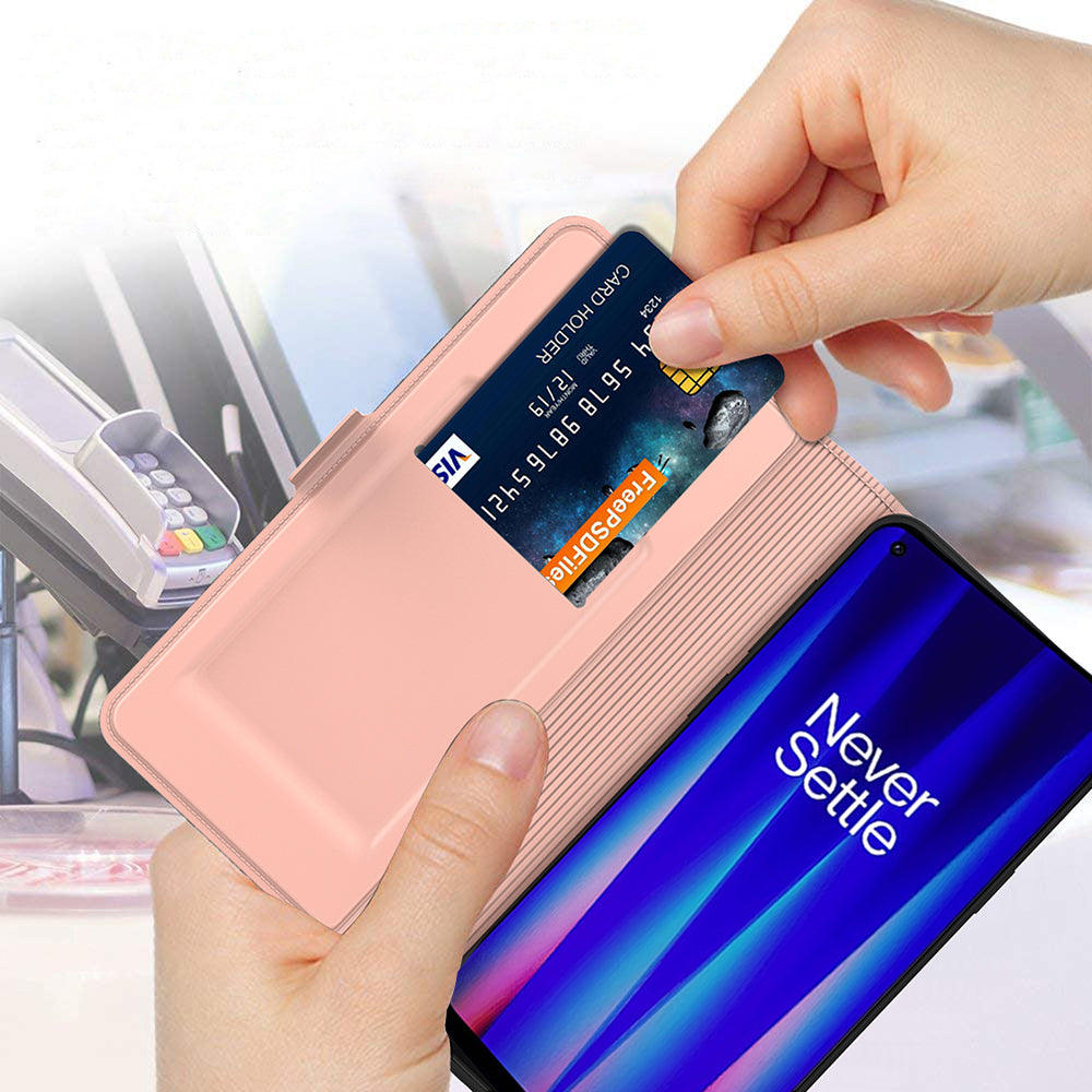 For OnePlus Nord CE 3 Lite 5G / Nord N30 5G PU Leather Card Slot Case Stand Flip Phone Cover