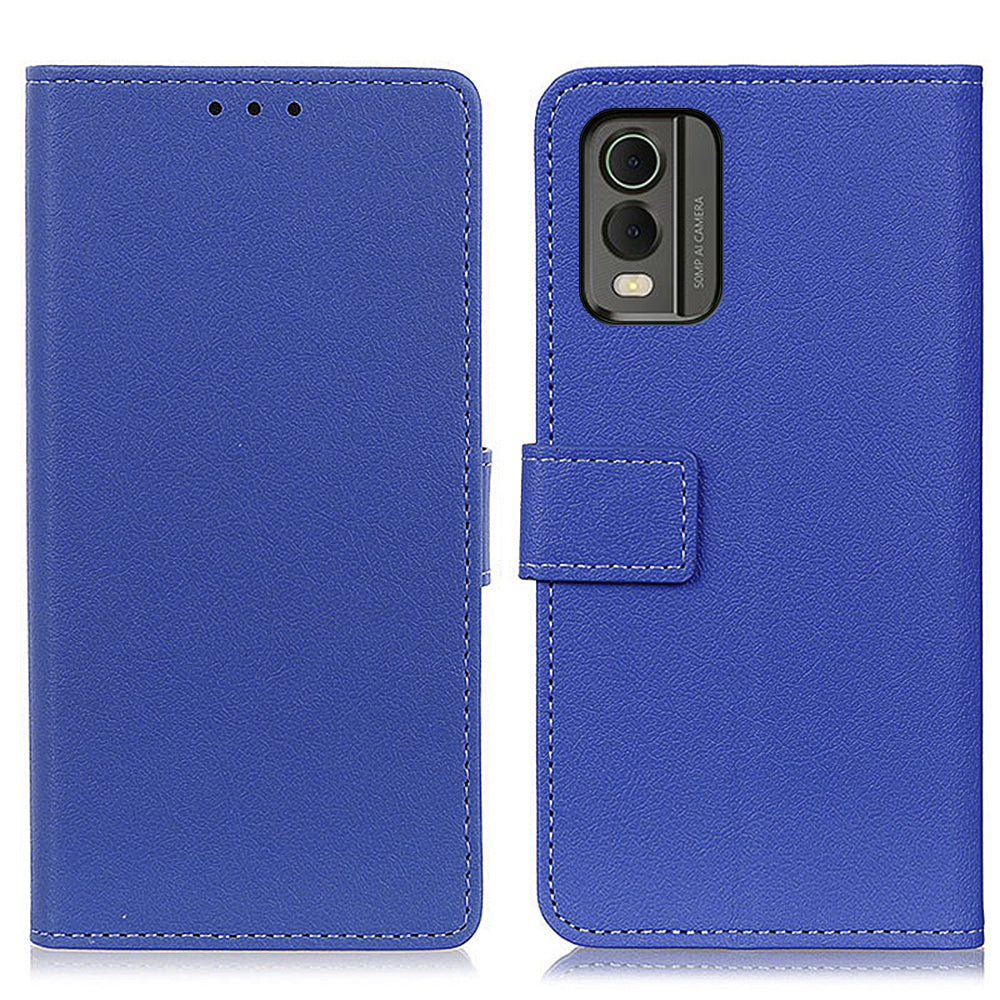 For Nokia C32 Shockproof PU Leather Phone Case Magnetic Flip Cover Stand Wallet Shell