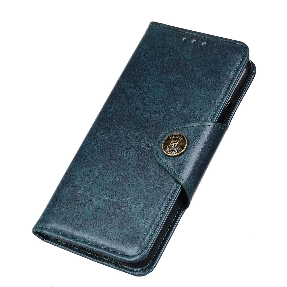 KHAZHEN for Nokia C32 Cell Phone Case PU Leather Wallet Smartphone Cover with Foldable Stand