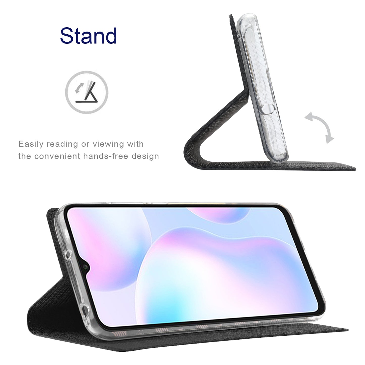 VILI DMX Series for Xiaomi 13 Lite / Civi 2 5G PU Leather Stand Card Slots Phone Case Mobile Phone Cover