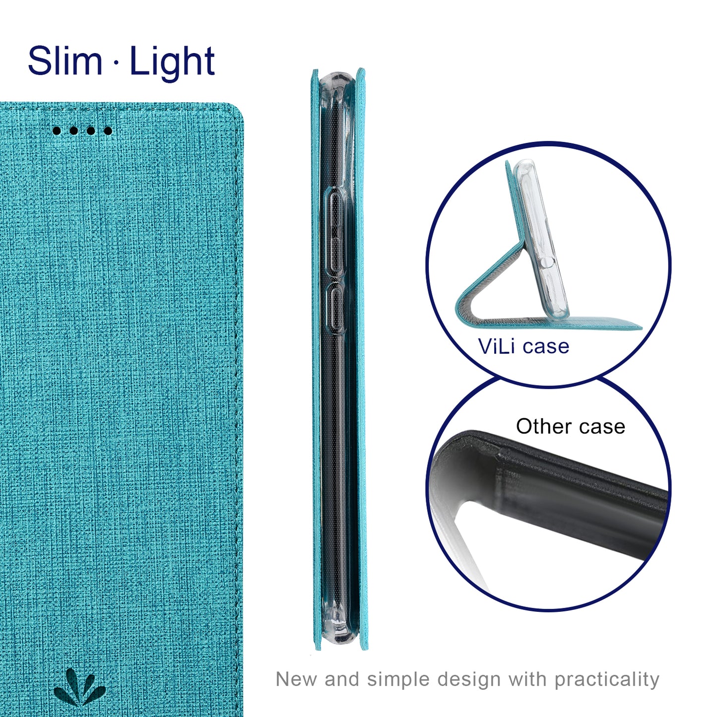 VILI DMX Series for Xiaomi 13 Lite / Civi 2 5G PU Leather Stand Card Slots Phone Case Mobile Phone Cover