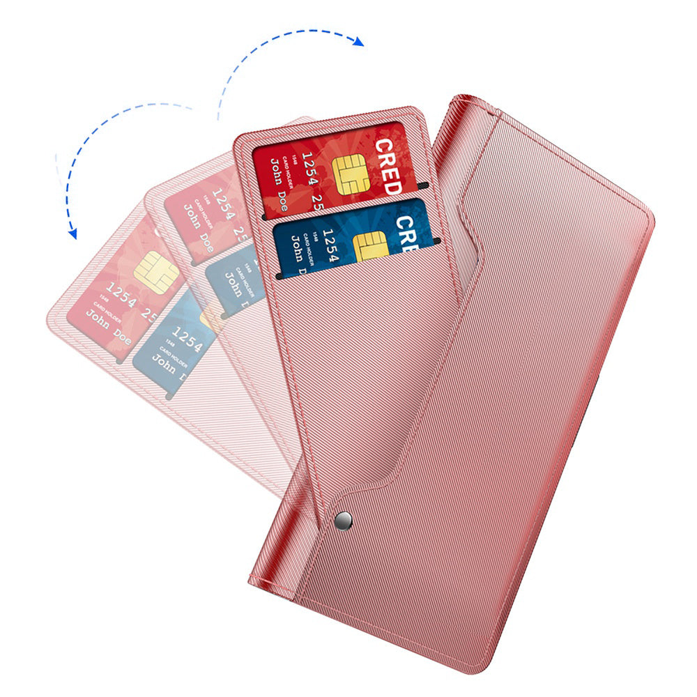 For OnePlus Nord CE 3 Lite 5G / Nord N30 5G PU Leather Card Holder Stand Cover Anti-drop Phone Case with Mirror