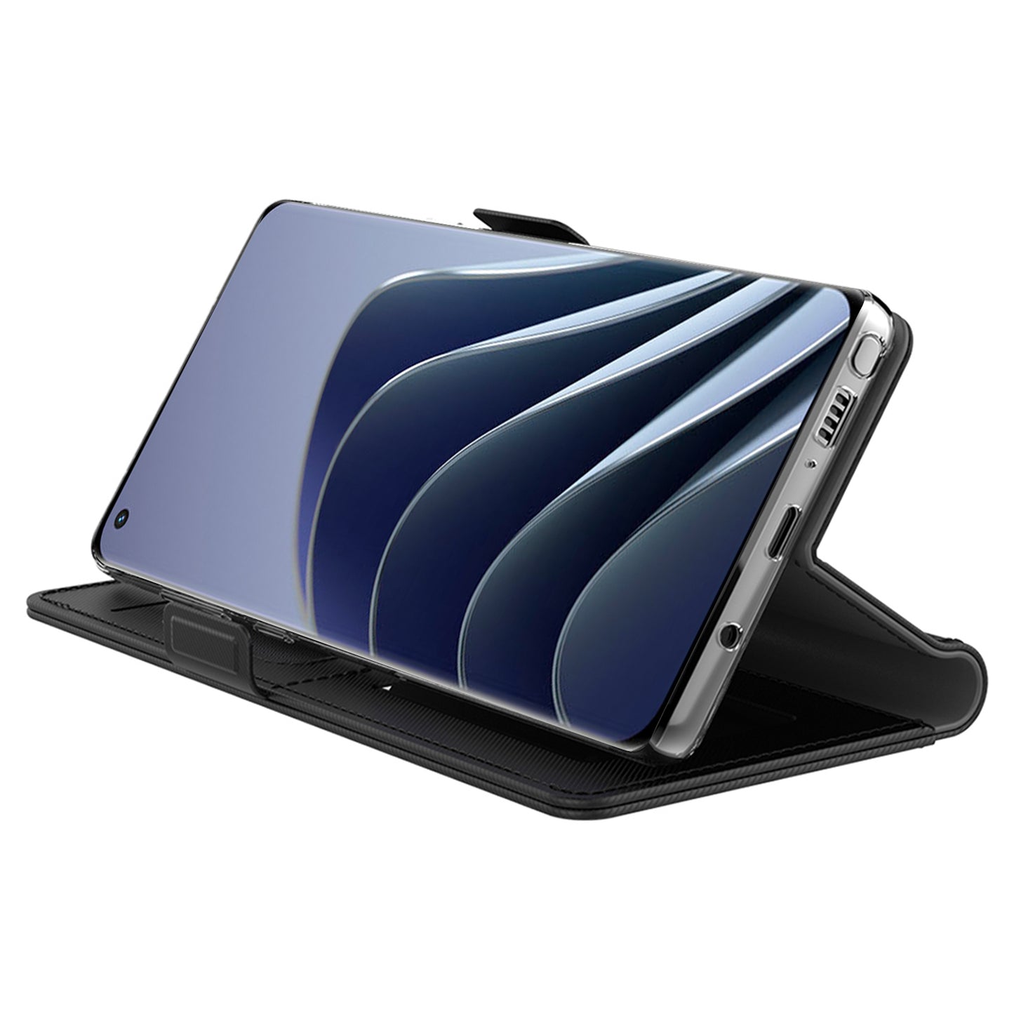 For OnePlus Nord CE 3 Lite 5G / Nord N30 5G PU Leather Card Holder Stand Cover Anti-drop Phone Case with Mirror