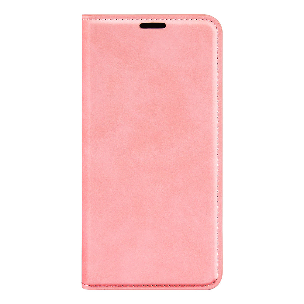 For TCL 40R 5G Skin-touch Leather Wallet Phone Case Magnetic Flip Stand Drop-proof Cover