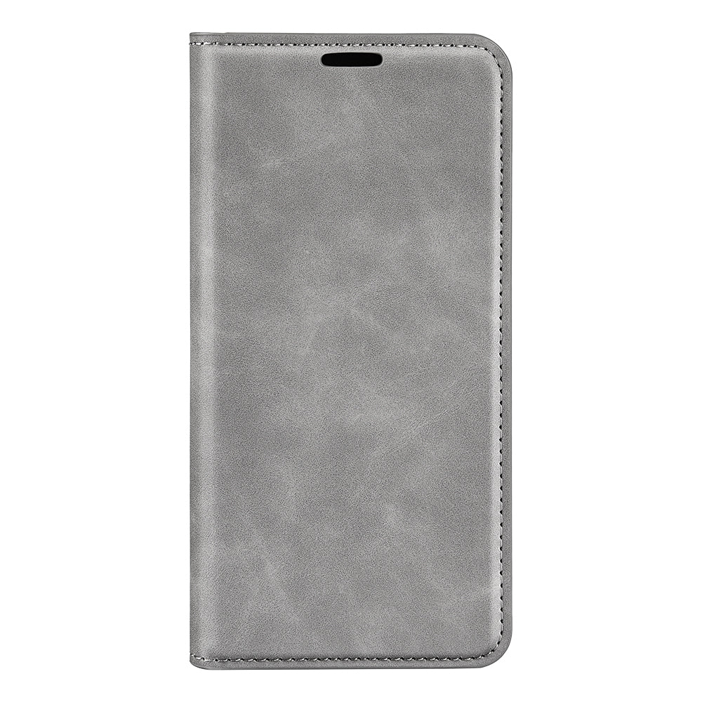 For TCL 40R 5G Skin-touch Leather Wallet Phone Case Magnetic Flip Stand Drop-proof Cover