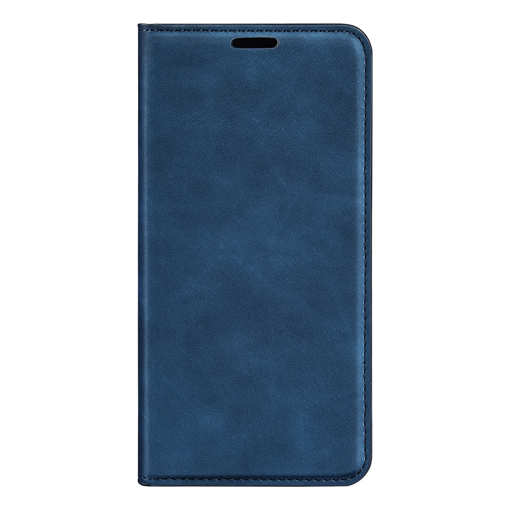 For TCL 40R 5G Skin-touch Leather Wallet Phone Case Magnetic Flip Stand Drop-proof Cover