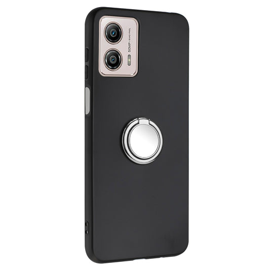 TPU Cover for Motorola Moto G53 5G / G23 4G / G13 4G Matte Phone Protector Case with Ring Kickstand