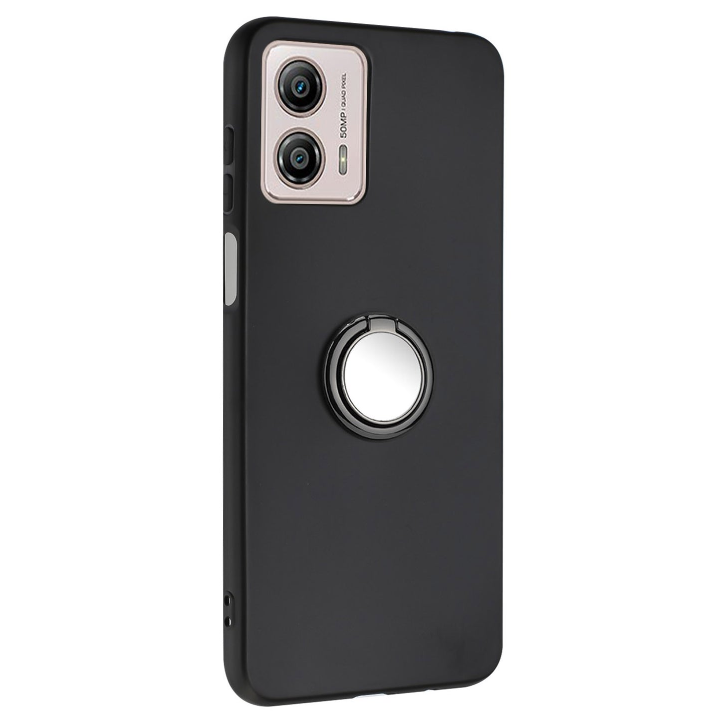 TPU Cover for Motorola Moto G53 5G / G23 4G / G13 4G Matte Phone Protector Case with Ring Kickstand
