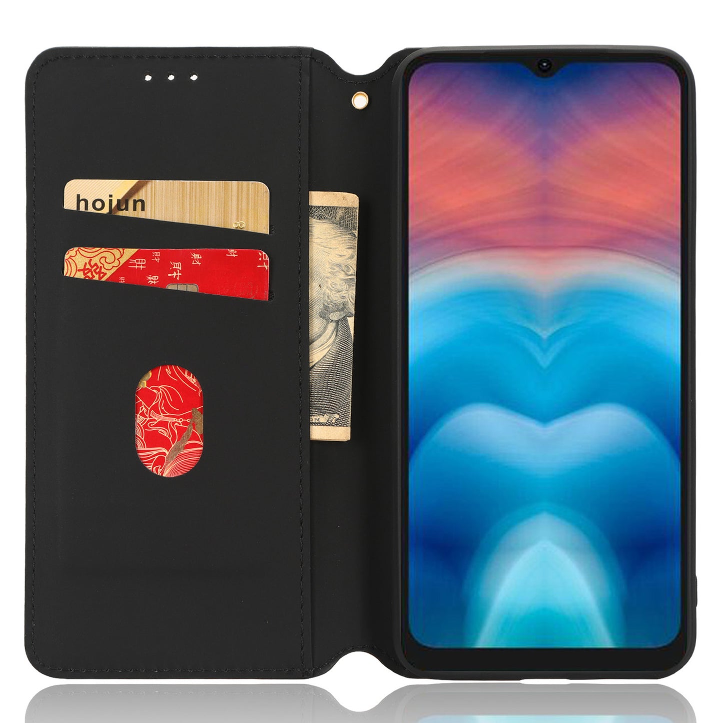 For Umidigi G1 / G1 Max Imprinted Rhombus Pattern PU Leather+TPU Cover Stand Phone Wallet Case