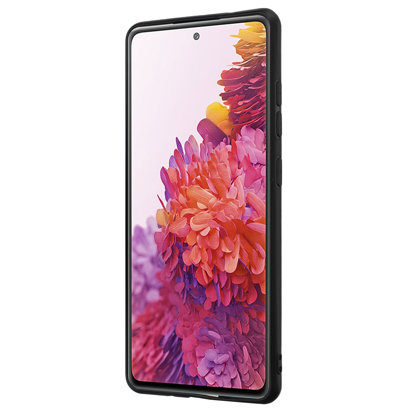 For Samsung Galaxy S20 FE / S20 FE 5G / S20 FE 2022 / S20 Lite Matte TPU Phone Cover with Ring Kickstand