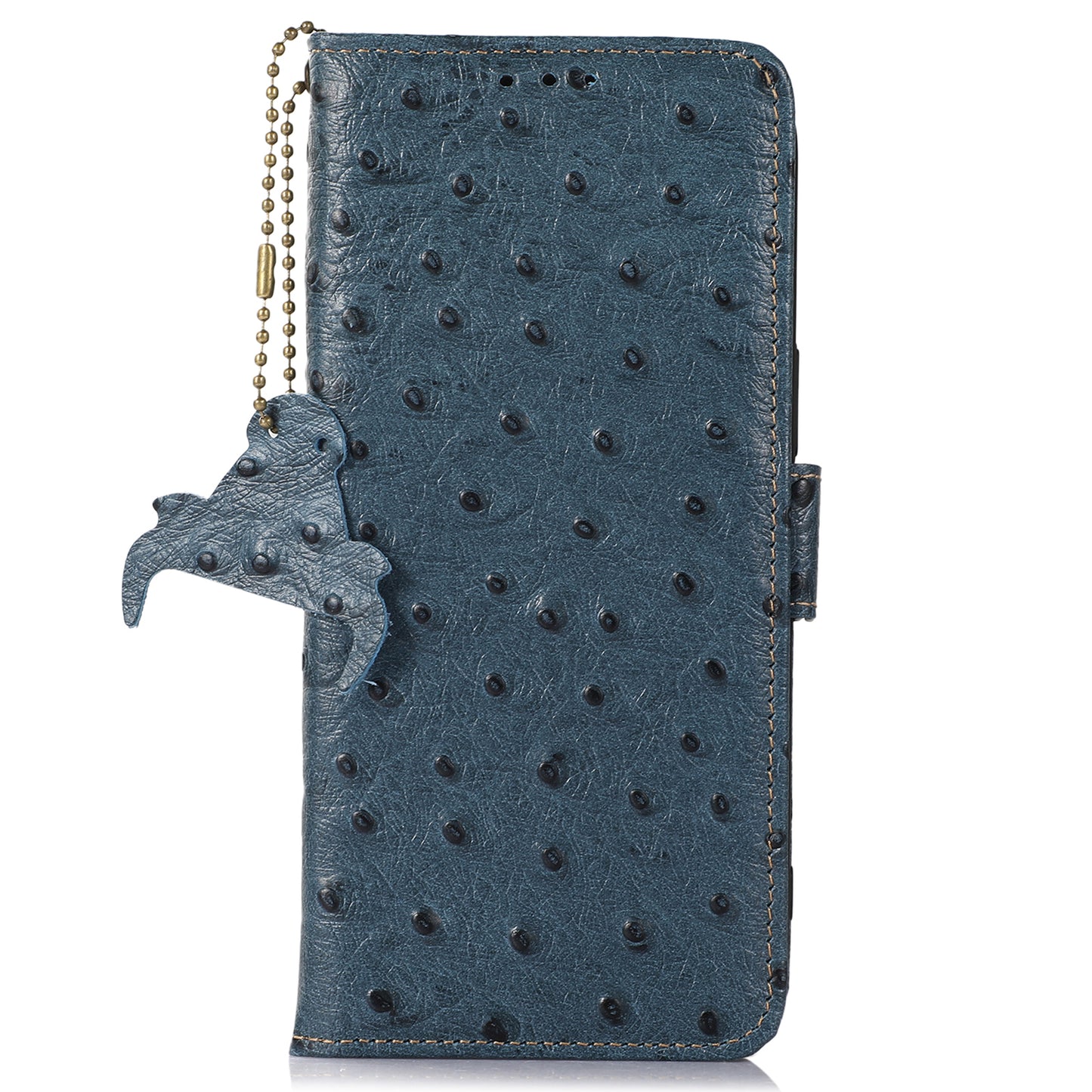 For Oppo Find X6 Anti-Scratch Phone Case RFID Blocking Genuine Cow Leather Stand Phone Cover Wallet