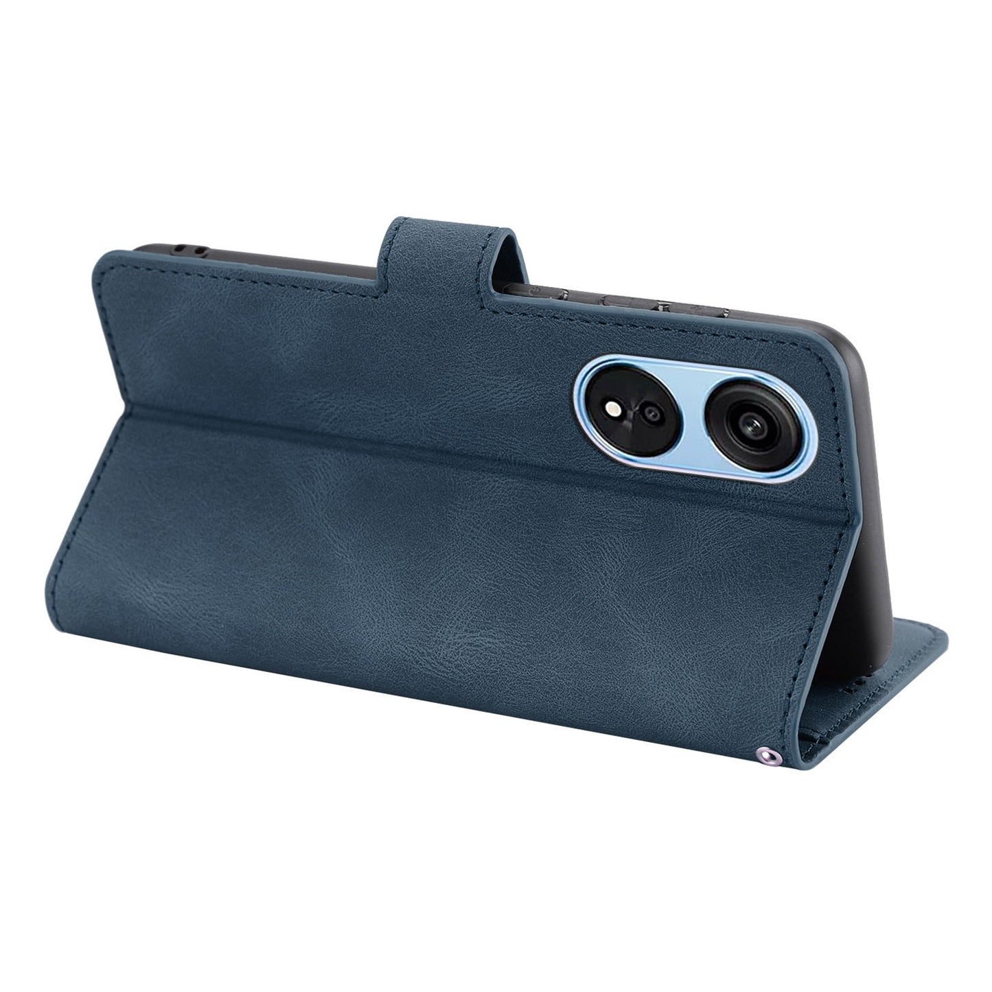 For Oppo A1 Pro 5G / Reno8 T 5G PU Leather Wallet Case Stand Flip Phone Cover with Strap