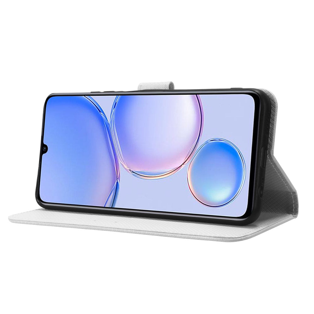 Protective Cover for Huawei Enjoy 60 Diamond Texture PU Leather Flip Case Wallet Phone Case