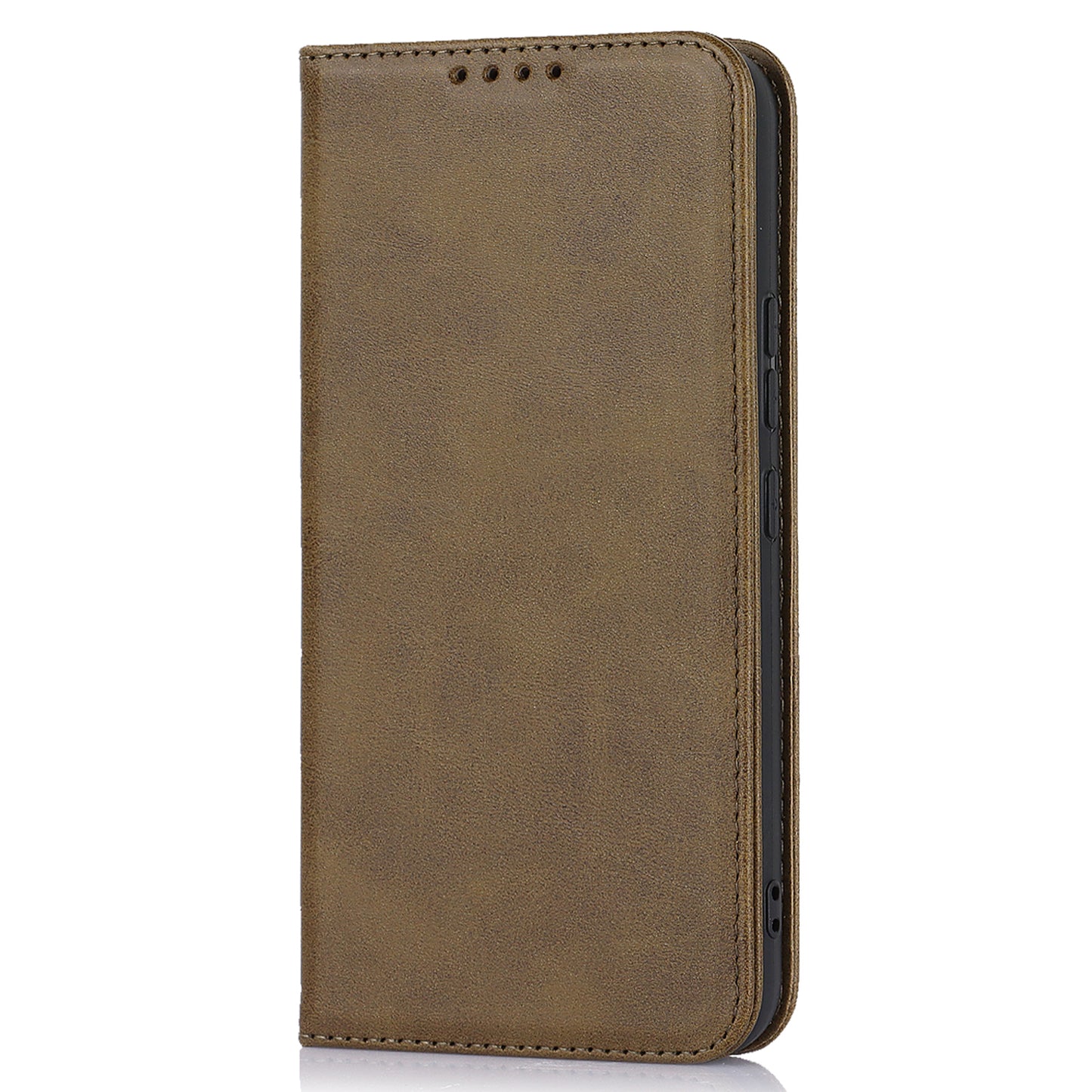 PU Leather Folio Flip Cover for Samsung Galaxy A54 5G Wallet Phone Case Calf Texture Shockproof Case