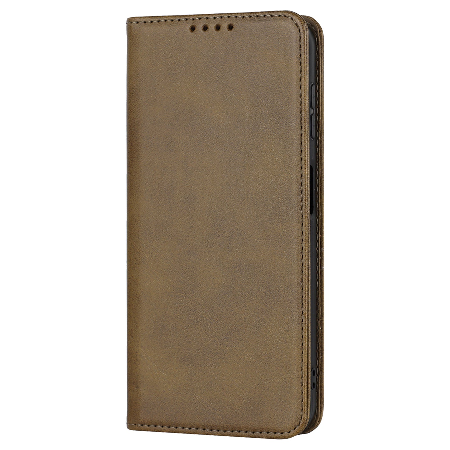 For Samsung Galaxy A14 5G PU Leather Phone Case Calf Texture Stand Wallet Flip Folio Cover
