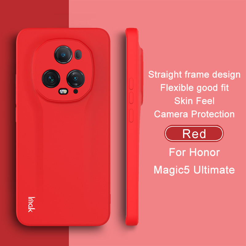 IMAK UC-4 Series for Honor Magic5 Ultimate 5G Phone Case Soft TPU Straight Edge Cover