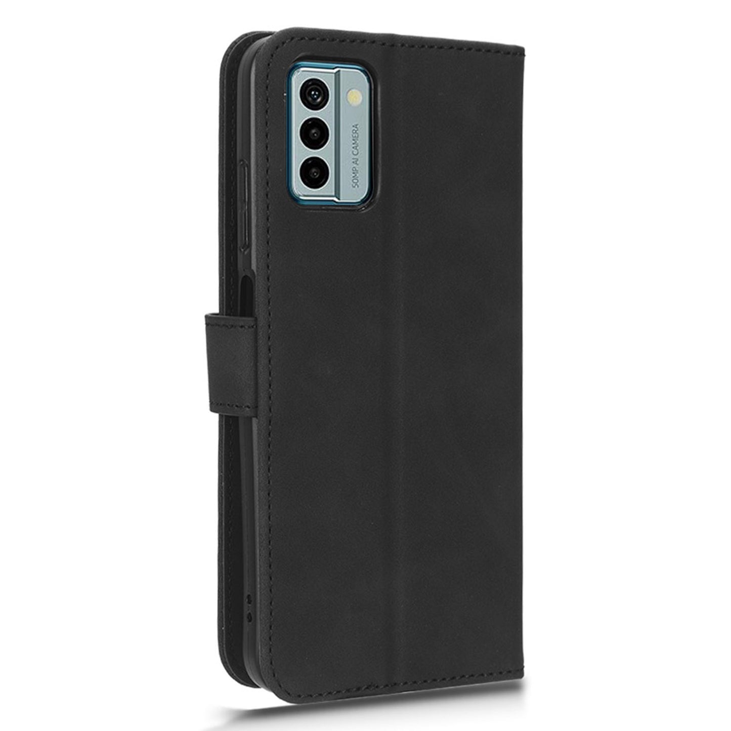 Wallet Case for Nokia G22 Skin-touch PU Leather Stand Magnetic Phone Cover