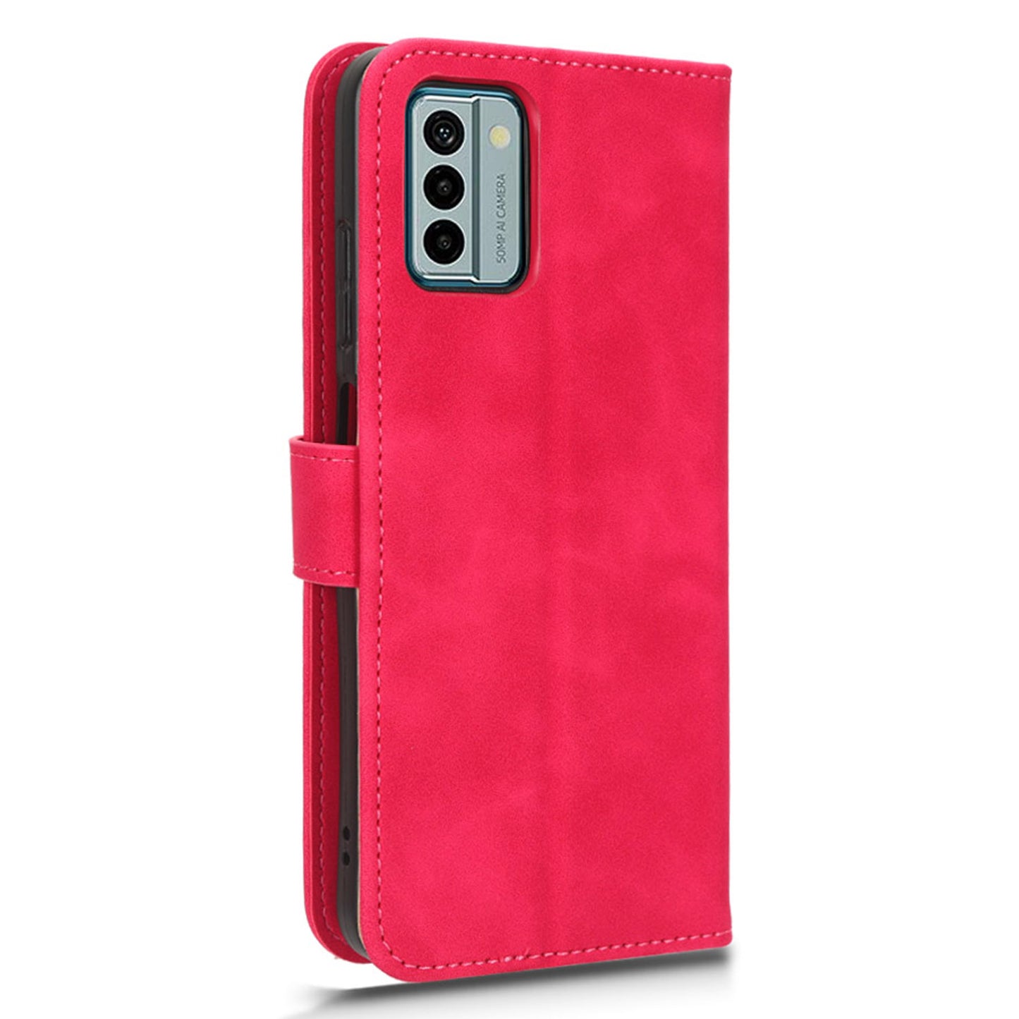 Wallet Case for Nokia G22 Skin-touch PU Leather Stand Magnetic Phone Cover