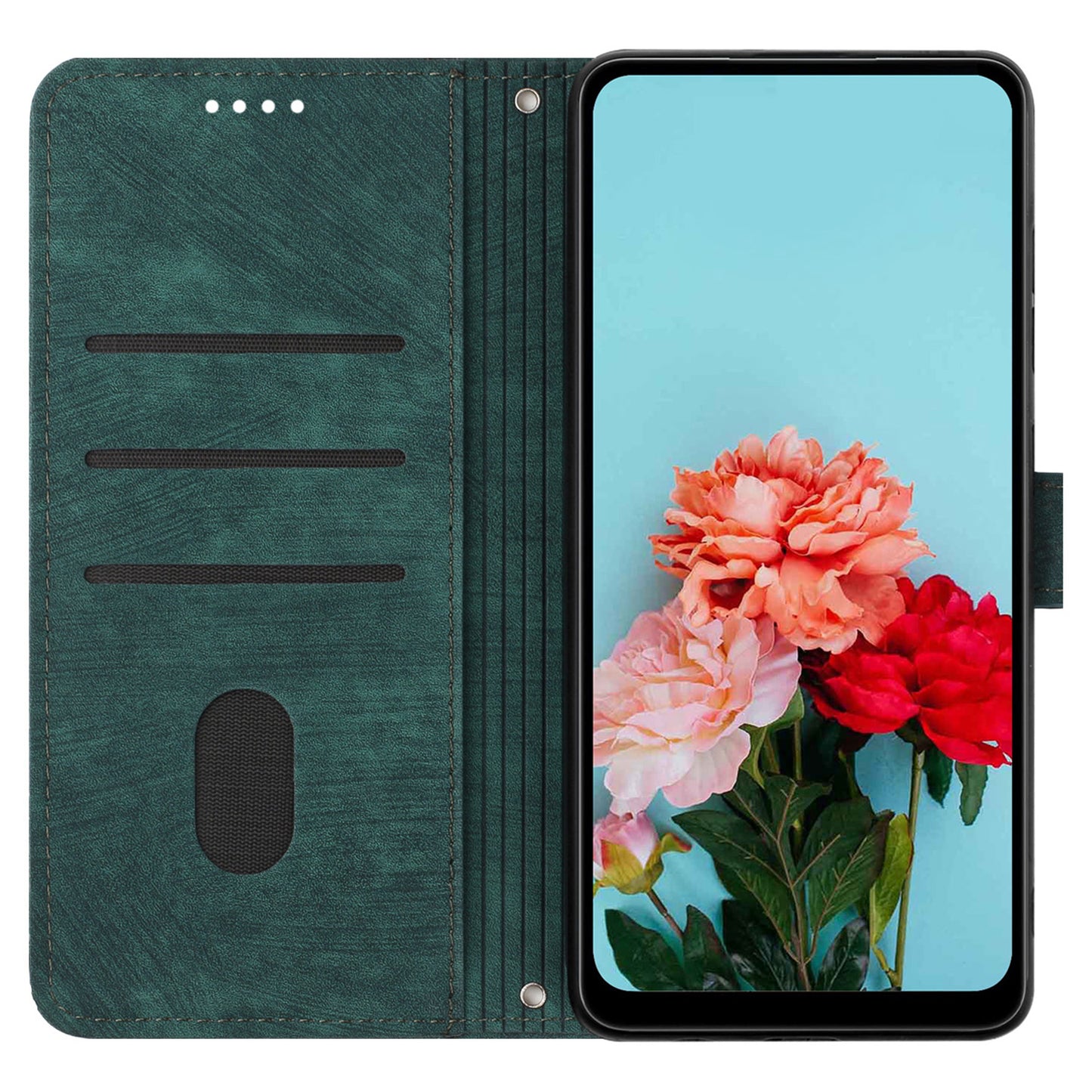 For Infinix Note 12 5G / Note 12 Pro 5G PU Leather Skin-touch Phone Case Lines Imprinted Wallet Cover Stand