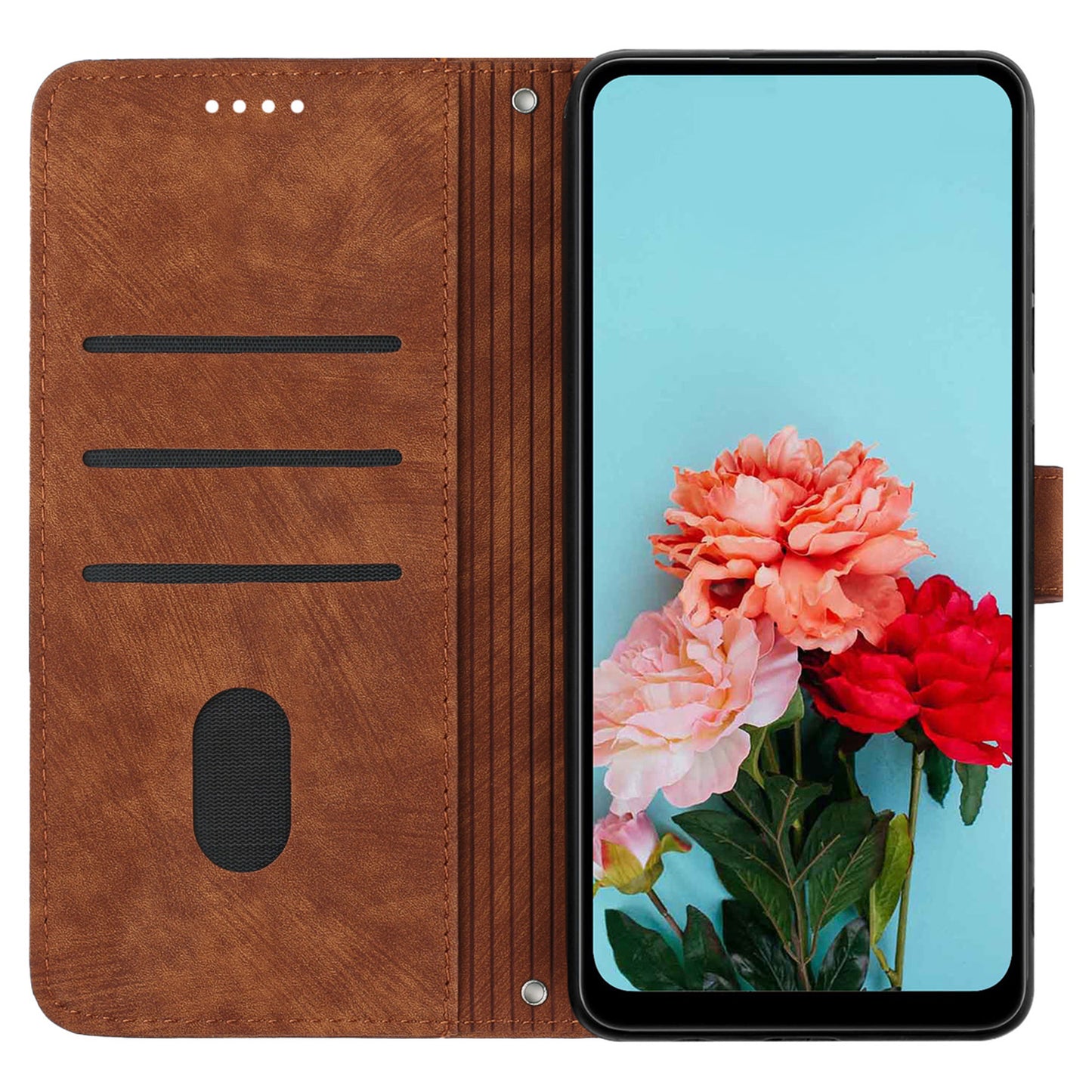 For Infinix Note 12 5G / Note 12 Pro 5G PU Leather Skin-touch Phone Case Lines Imprinted Wallet Cover Stand