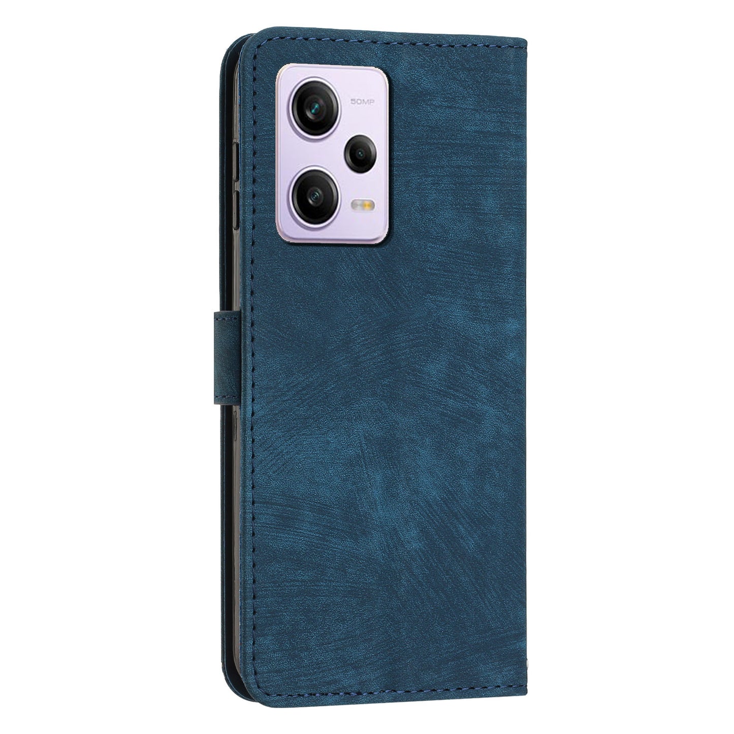 For Xiaomi Redmi Note 12 Pro+ 5G / Note 12 Explorer 5G Wallet Phone Case Lines Imprinted Leather Stand Protective Flip Cover