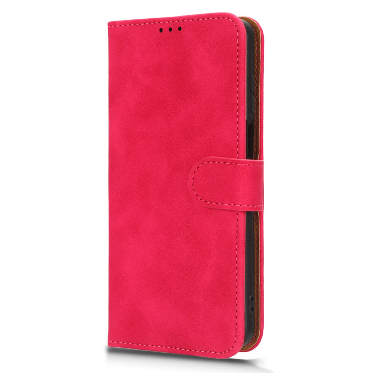 For Motorola Moto G Power 5G PU Leather Flip Phone Case Skin-touch Folio Wallet Cover Stand