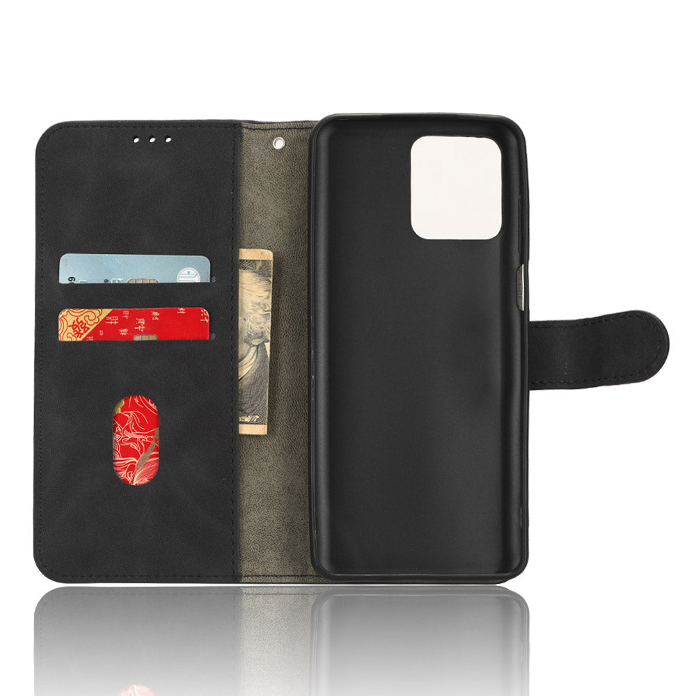 For Motorola Moto G Stylus 5G (2023) PU Leather Stand Protective Case Skin-touch Wallet Flip Phone Cover