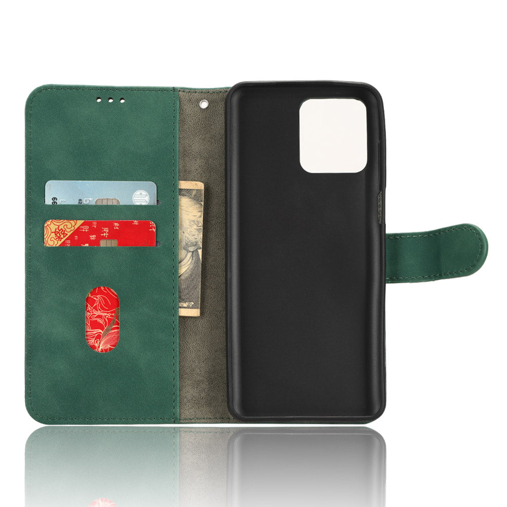 For Motorola Moto G Stylus 5G (2023) PU Leather Stand Protective Case Skin-touch Wallet Flip Phone Cover