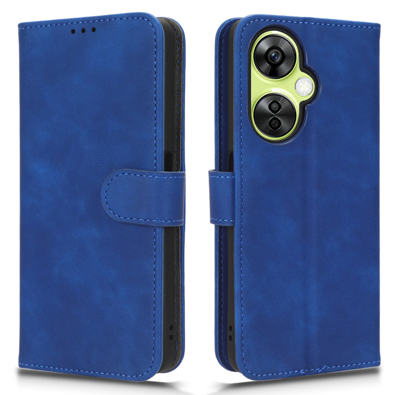 Phone Wallet Case for OnePlus Nord CE 3 Lite 5G / Nord N30 5G , PU Leather Skin-touch Protective Stand Phone Cover