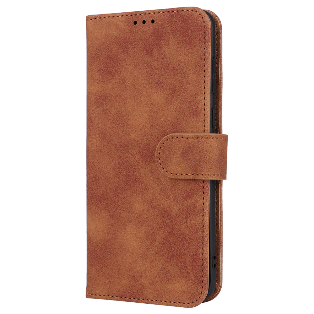 For Huawei P60 / P60 Pro Wallet Phone Case PU Leather Skin-touch Stand Folio Shockproof Cover