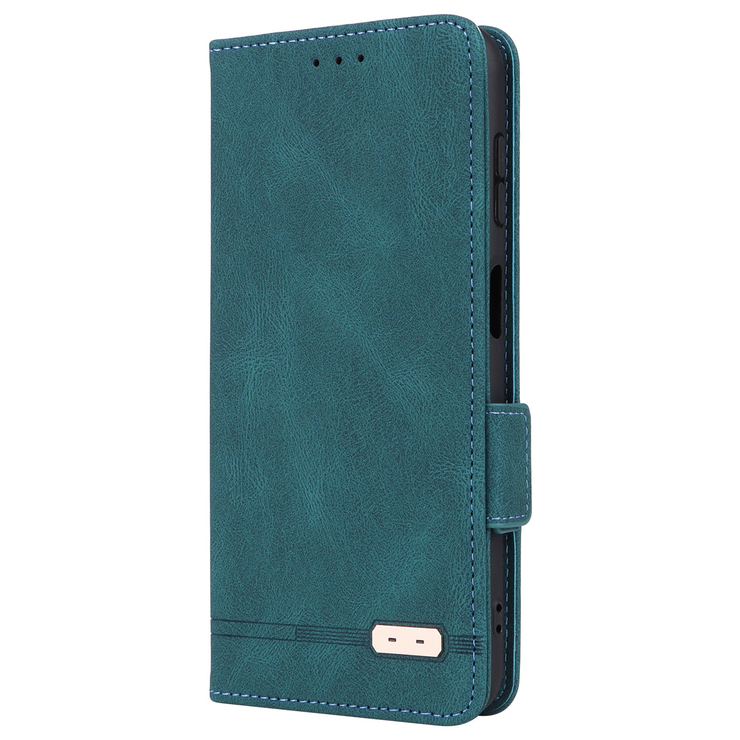 For Samsung Galaxy M14 5G Leather Wallet Phone Case Hardware Decor Flip Stand Cover