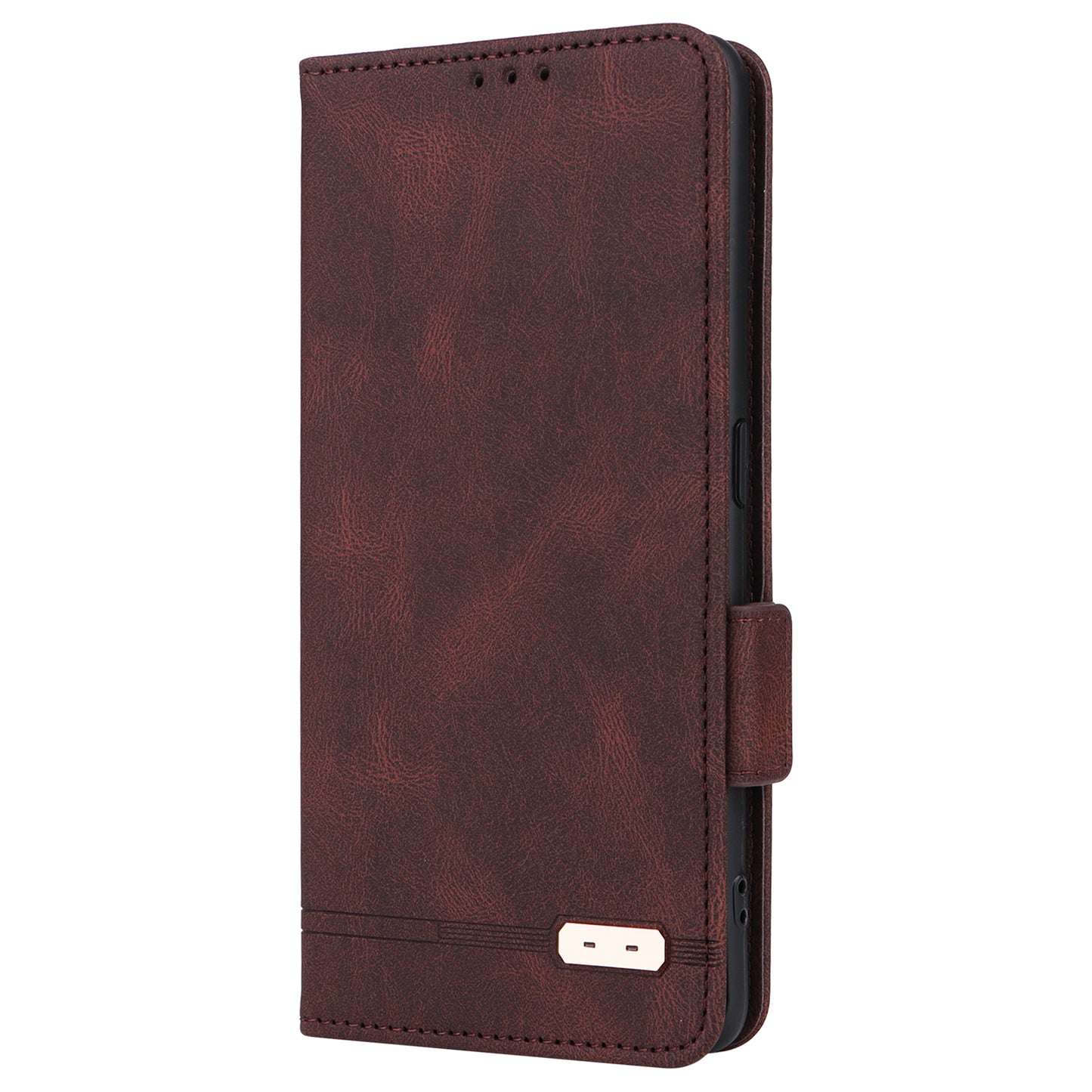 For Oppo Find X6 Pro PU Leather Wallet Phone Case Hardware Decor Folding Stand Cover